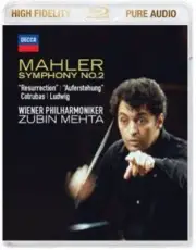 Mahler Symphony No.2 Resurrection ZUBIN MEHTA Decca Pure Audio Blu-ray New