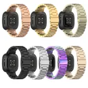 Stainless Steel Wrist Strap For Fitbit Versa 3/Fitbit Sense Bracelet Watch Band