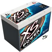 XS Power D2700 4300 Amp AGM Power Cell Car Audio Battery + Terminal Hardware