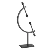 Black Metal Sphere Holder Caliper Stand, Hold Max to 2-7/8, Black Caliper Sty...