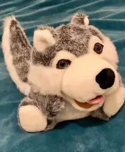 Hand Puppet "WOLF"-Grey Faux Fur-SRA Early Intervention Reading McGraw Hill-NEW