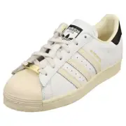 adidas Superstar Mens Fashion Trainers in White Black