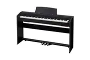Casio PX-770BK Privia 88-Note Digital Electric Piano Set With Foot Pedals Black