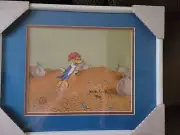 Universal Studios Woody Woodpecker Money Bags Animation Cell SIGNED AND # 19/200