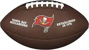 Wilson American Football NFL Team Logo, Official Size, Blended Leather