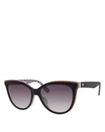kate spade new york Daesha Cat Eye Sunglasses, 56mm