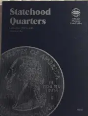 P & D STATEHOOD QUARTERS (1999-2009) 3 FOLDER SET W/ STATE 25 INSIDE STORY BOOK