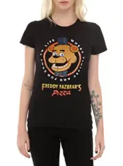Five Nights At Freddy's Freddy Fazbear's Pizza Juniors T-Shirt