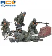 Tamiya 1/35 German Machine Gun Team Set Mid-WWII Plastic Model Kit TAM35386