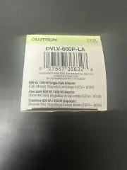 New In Box - Lutron DVLV-600P-LA Light Almond Single Pole Dimmer Switch