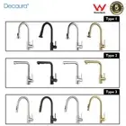 Decaura Kitchen Tap Sink Mixer Taps Pull Out Brushed Nickel/Chrome/Black/Gold