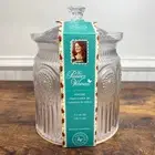 The Pioneer Woman Adeline Glass Cookie Jar Clear NEW IN BOX Collectible Country