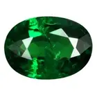 1.11 ct Shimmering Oval Cut (7 x 5 mm) Tanzania Green Tsavorite Garnet Gemstone