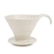 V60 Pour over Coffee Drippe Ceramic Coffee Drip Maker Reusable Portable Coffee