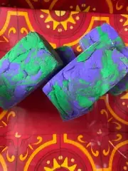 Witches Brew Fudge *nut free* 1/2 pound vanilla green purple white chocolate