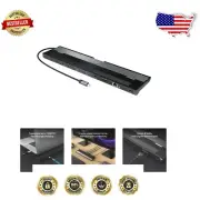 Multi-Functional USB-C Dual HDMI Docking Station - Ideal for MacBook & Windows