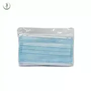10 PCS Face 3-Ply Face Mask Non-Medical Surgical Earloop Mouth Cover Sealed Bag