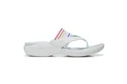 Bzees Cabana Flip-Flop Sandal - White Rainbow
