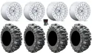 Fuel Rincon Bdlk 15" Wheels Mh 30" Bogger Tires Polaris RZR XP 1000 / PRO XP