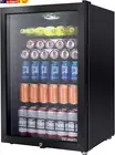 Bar Fridge, 115L Mini Fridges Organiser Refrigerator Chest Freezer Portable Smal