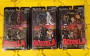 Godzilla Minimates Diamond Select Toys Series Set 1 2 3 complete rare HTF