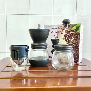 【全新】磨豆機 研磨機 咖啡豆研磨機 手搖磨豆機 手沖咖啡用具 研磨機 研磨罐 咖啡粉
