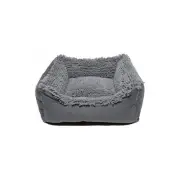 Dog Gone Smart Pet Products Dirty Lounger Bed Cool Grey 37" X 31" Xl Super Comfy