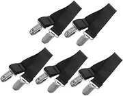 Parliky 5Pcs Boot Straps for Pants Elastic Secure Fit Cowgirl Boots Clips Compact Motorcycle Accessories for Comfortable Riding