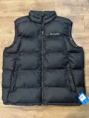 NEW Men's Columbia Pike Lake Vest Puffer Omni-Heat XL $150 NWT