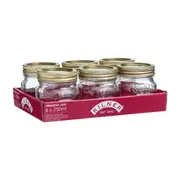 Genuine Preserve Jar, 6 Piece Set - 250mL