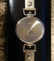 BEIJO X2 SUBDIAL LADIES WRIST TAUPe TAN WATCH