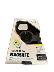 New Pop Sockets PopCase for Magsafe Magnetic Case w PopGrip iPhone 13 Pro Black