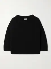 [KHAITE] KHAITE - Sabina Cashmere Sweater - Black - x large x large Black