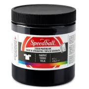 Speedball Fabric Screen Printing Ink, 8-Ounce, Black for T-Shirt and Silkscre...