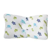 Yarra Textiles Unisex Tiny Pillow (35 cm x 20 cm x 7 cm) Star & Turtle design