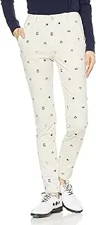 Jack Bunny(ジャックバニー) 263-2231048 Women's Long Pants, Doraemon Collaboration Product, All-Over Pattern Characters, Golf
