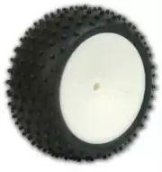 Schumacher Mini Spike 2 Pre-Glued Yellow Rear Hex Drive U6794