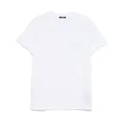 [Balmain] Balmain Vintage Gel-logo T-shirt M WHITE