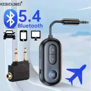 Bluetooth 5.4 Audio Transmitter Receiver 3.5MM AUX Hifi Stereo Music Wireless...