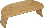 Meditation Bench - Bamboo, Foldable & Ergonomic Meditation Stool - Sturdy Prayer Bench, Comfortable for Kneeling or Sitting