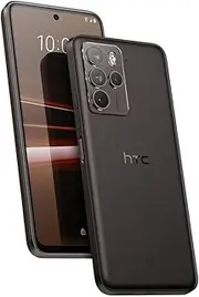 HTC U23 Pro 5G Dual 256GB 12GB RAM Factory Unlocked (GSM Only | No CDMA - not Compatible with Verizon/Sprint) GSM Global Model, Mobile Cell Phone – Black