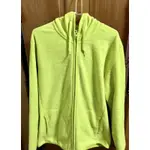 375. 二手 ALARIC MICRO FLEECE 黃色刷毛連帽外套 尺寸：XL 8.9成新 售價$350。