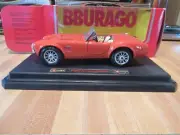 Vintage 1994 Bburago Ford AC Cobra 427, 1965 1:24 Scale Metal Diecast Model NIB