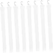 Ciieeo 8pcs Hanging Strip Display Hanger for Supermarkets and Retail Stores Lightweight Display Strips Hooks Organize and Showcase Products Efficiently