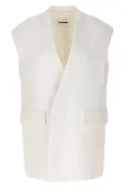 JIL SANDER Oversize Tailored Vest