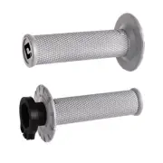 Odi 1928970029 V2 No-Waffle MX Lock-On Grips Grey - Soft Compound