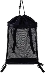wqibq Cart Golf Bags for Men, Golf Accessory Bag, Lightweight Mesh Golf Storage Bags for Men, Breathable Golf Bag, Golf Push Cart Accessories, Push Cart Mesh Bag with Closure for Men
