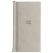Letts Origins Slim Address Book Grey Coloured Notebook Home Office Stationery