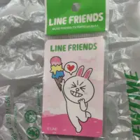 在飛比找蝦皮購物優惠-全新line friends兔兔cony熊大brown票卡貼