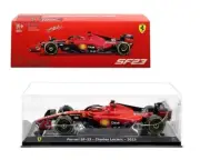 Bburago 1:24 Race F1 Ferrari SF-23 #16 Charles Leclerc with Case 18-26808 Model